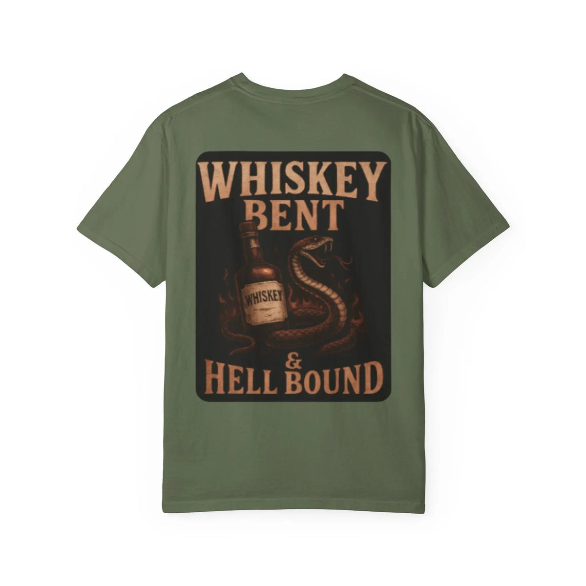 Whiskey Bent and Hellbound Tee Printify