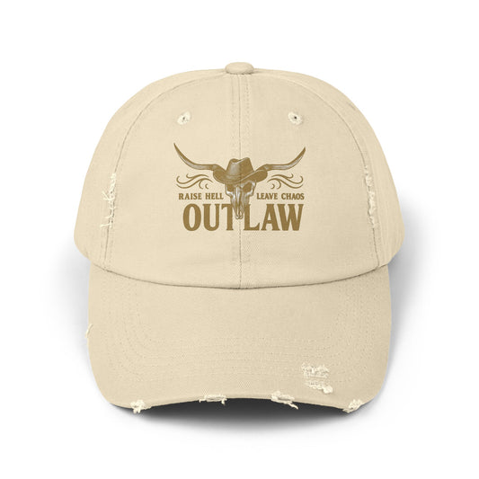 Outlaw Distressed Cap