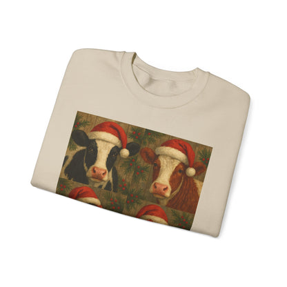 Holly Jolly Barnyard Crewneck