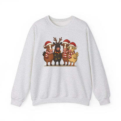 Holiday Farm Friends Crewneck