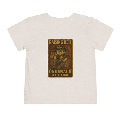Raising Hell & Snacks Cowboy Tee