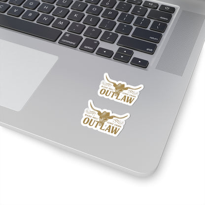 Sticker Outlaw Kiss-Cut Stickers