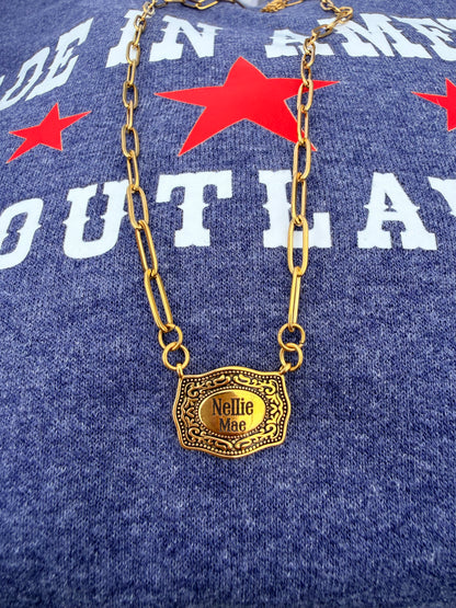 Custom Western Necklace