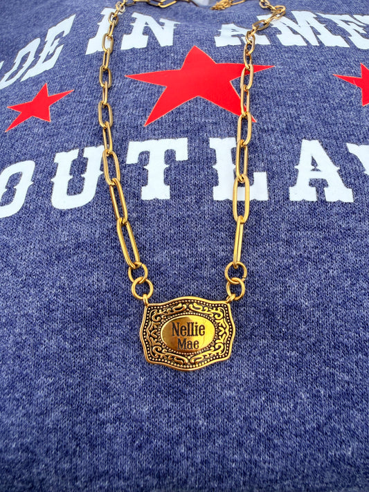 Custom Western Necklace