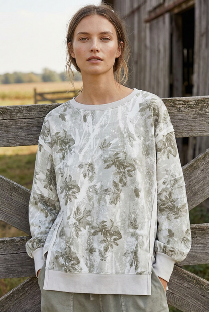 Leafy Camo Sweatshirt