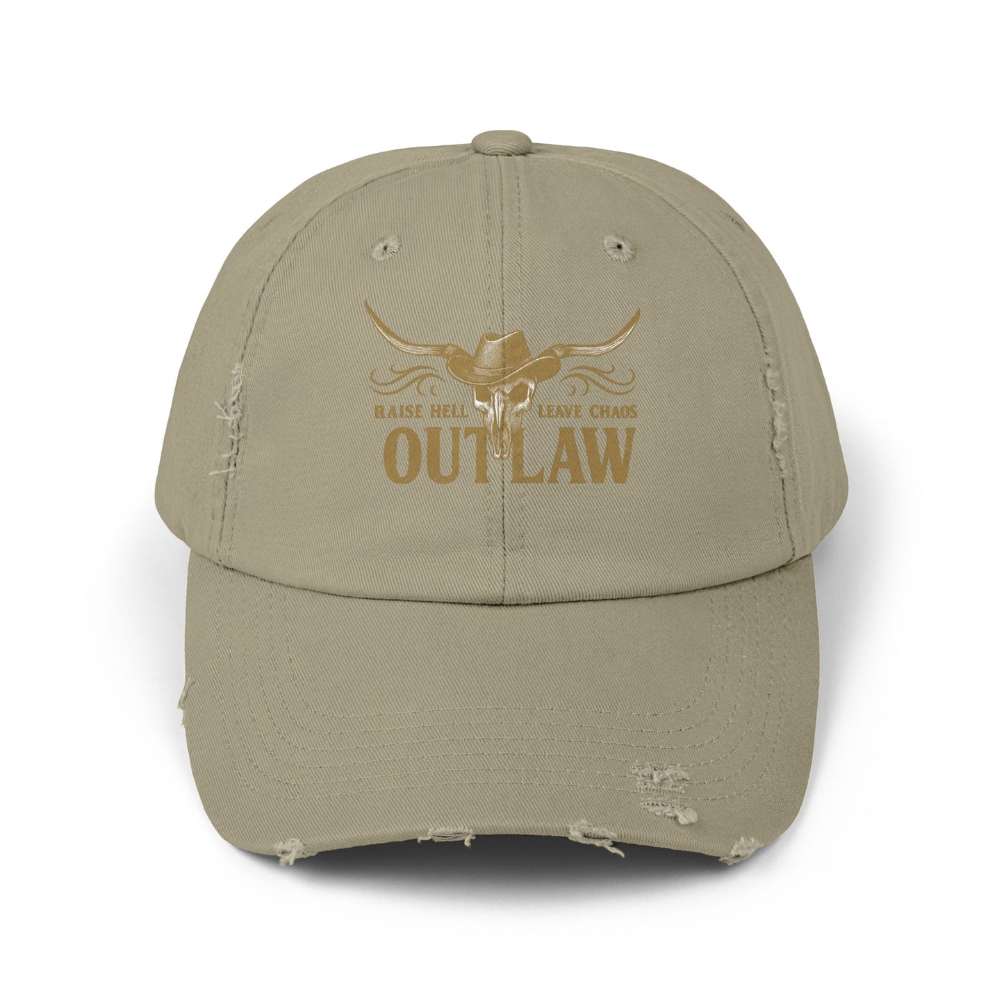 Outlaw Distressed Cap