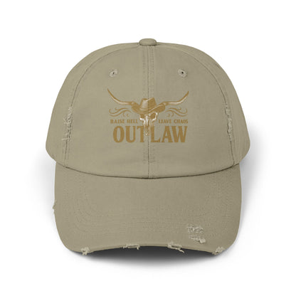 Outlaw Distressed Cap