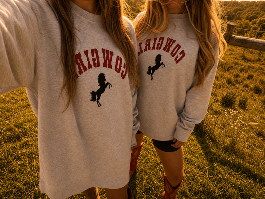 Reverse Cowgirl Crewneck