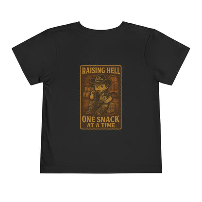 Raising Hell & Snacks Cowboy Tee