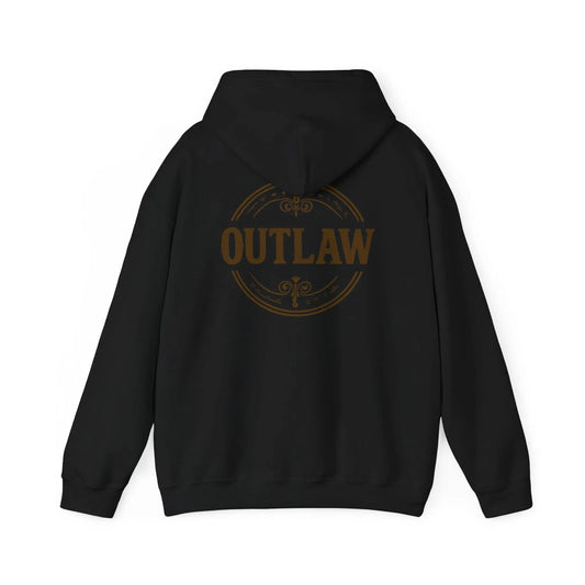 Outlaw Graphic Hoodie Printify