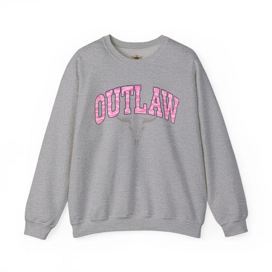 Crewneck Pink Camo Printify