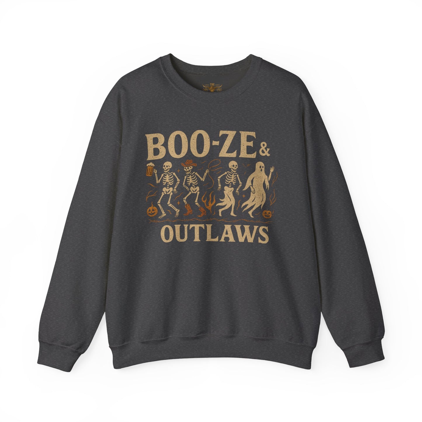 Boo-ze & Outlaws Crewneck