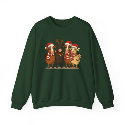 Holiday Farm Friends Crewneck