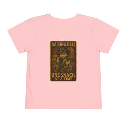 Raising Hell & Snacks Cowboy Tee