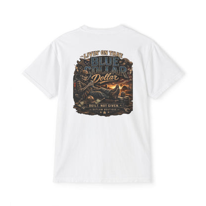 Livin’ on That Blue Collar Dollar Pocket Tee