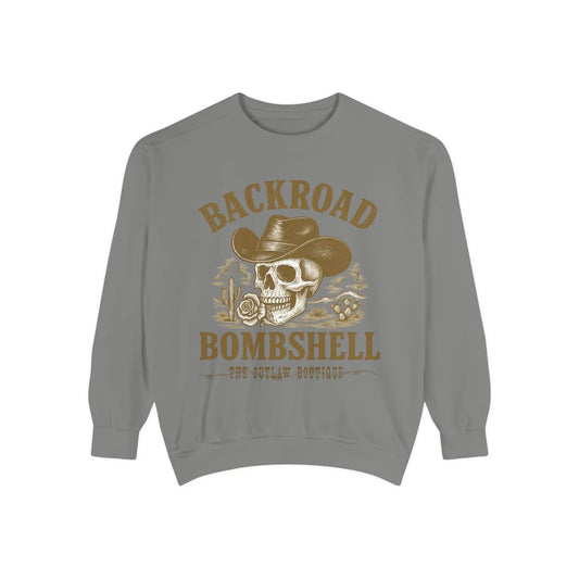 Backroad Bombshell Crewneck Printify