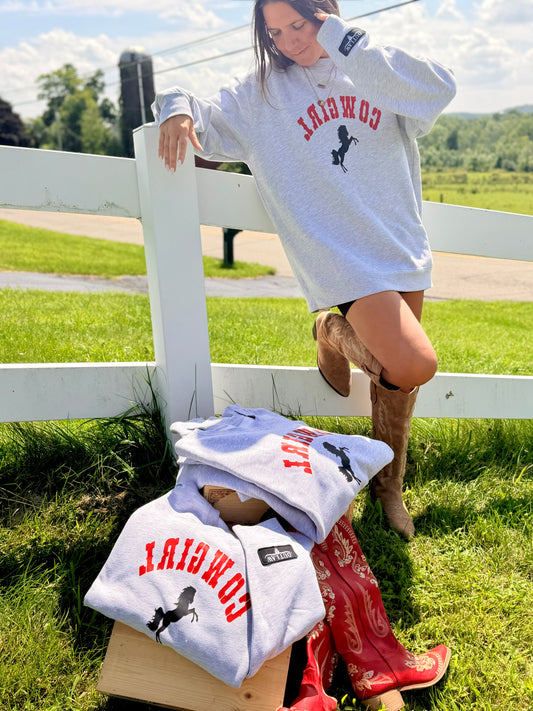 Reverse Cowgirl Crewneck