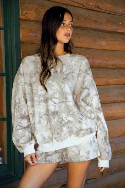 White Oak Camo Crewneck