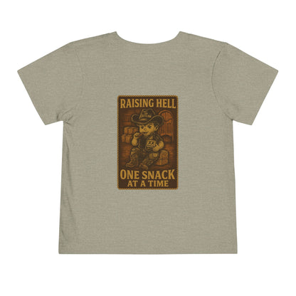 Raising Hell & Snacks Cowboy Tee