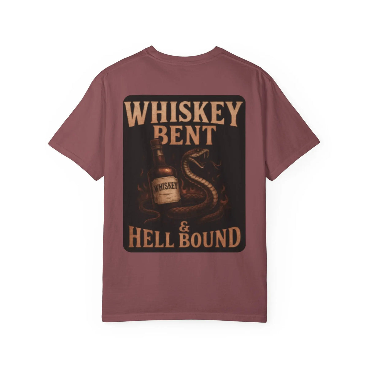 Whiskey Bent and Hellbound Tee Printify
