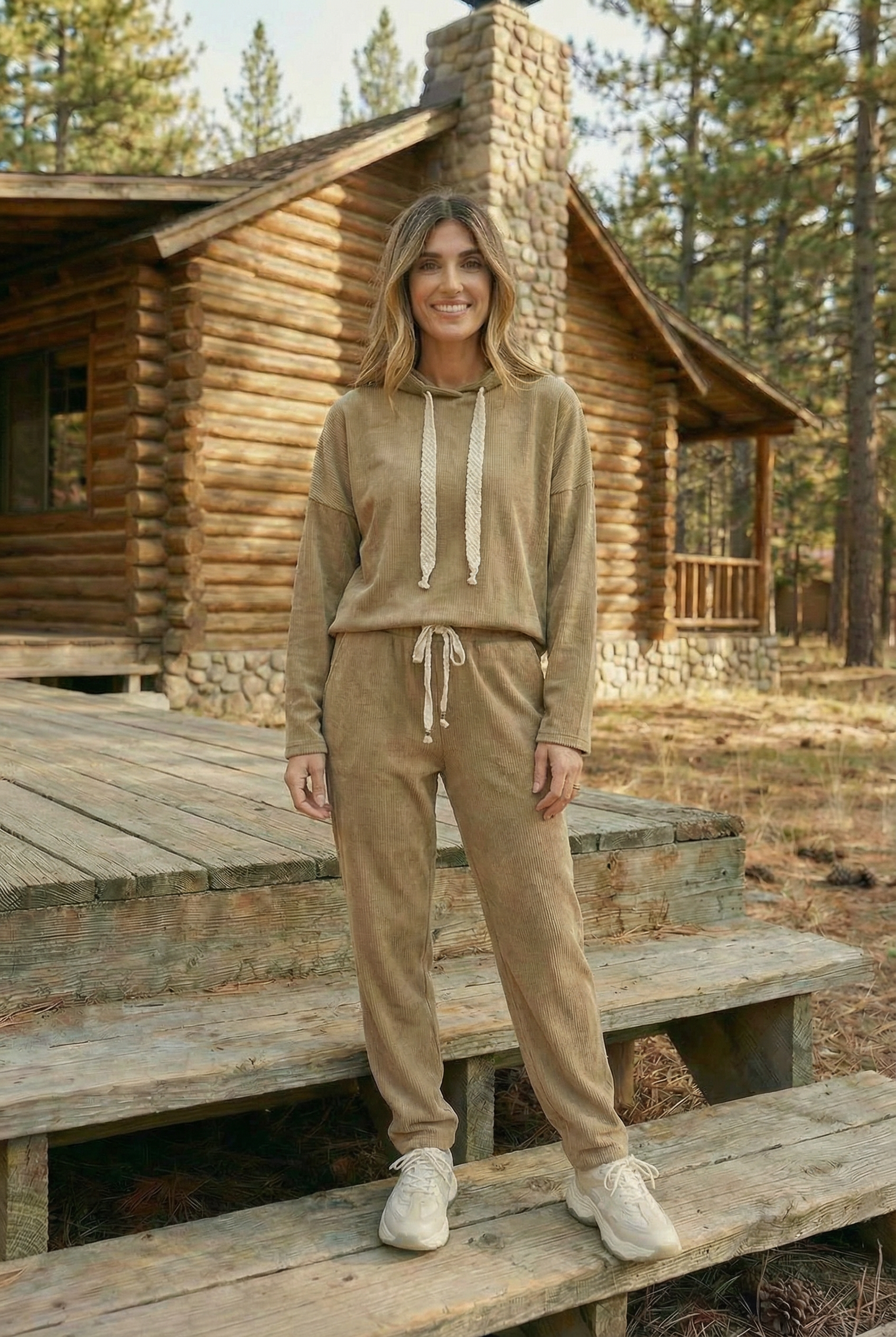 Corduroy Lounge Set
