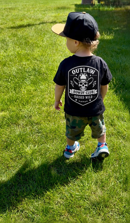 Outlaw Rowdy Club Youth Tee