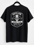 Outlaw Rowdy Club Raised Wild Tee