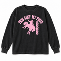 This Ain't My First Rodeo Waffle Thermal Knit