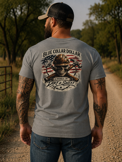 Earned in Dirt & Sweat Pocket Tee