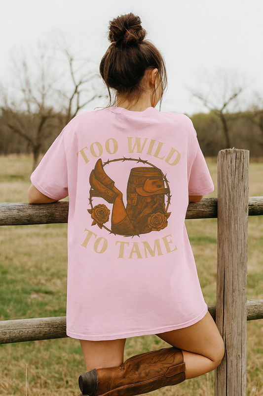 Too Wild To Tame Tee
