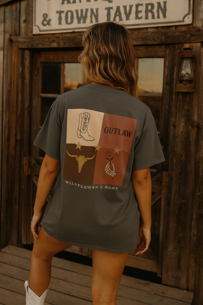 Wildflower & Bone Tee