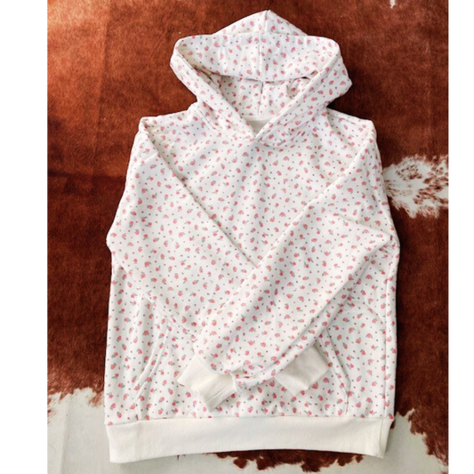 Floral Rose Lounge Hoodie