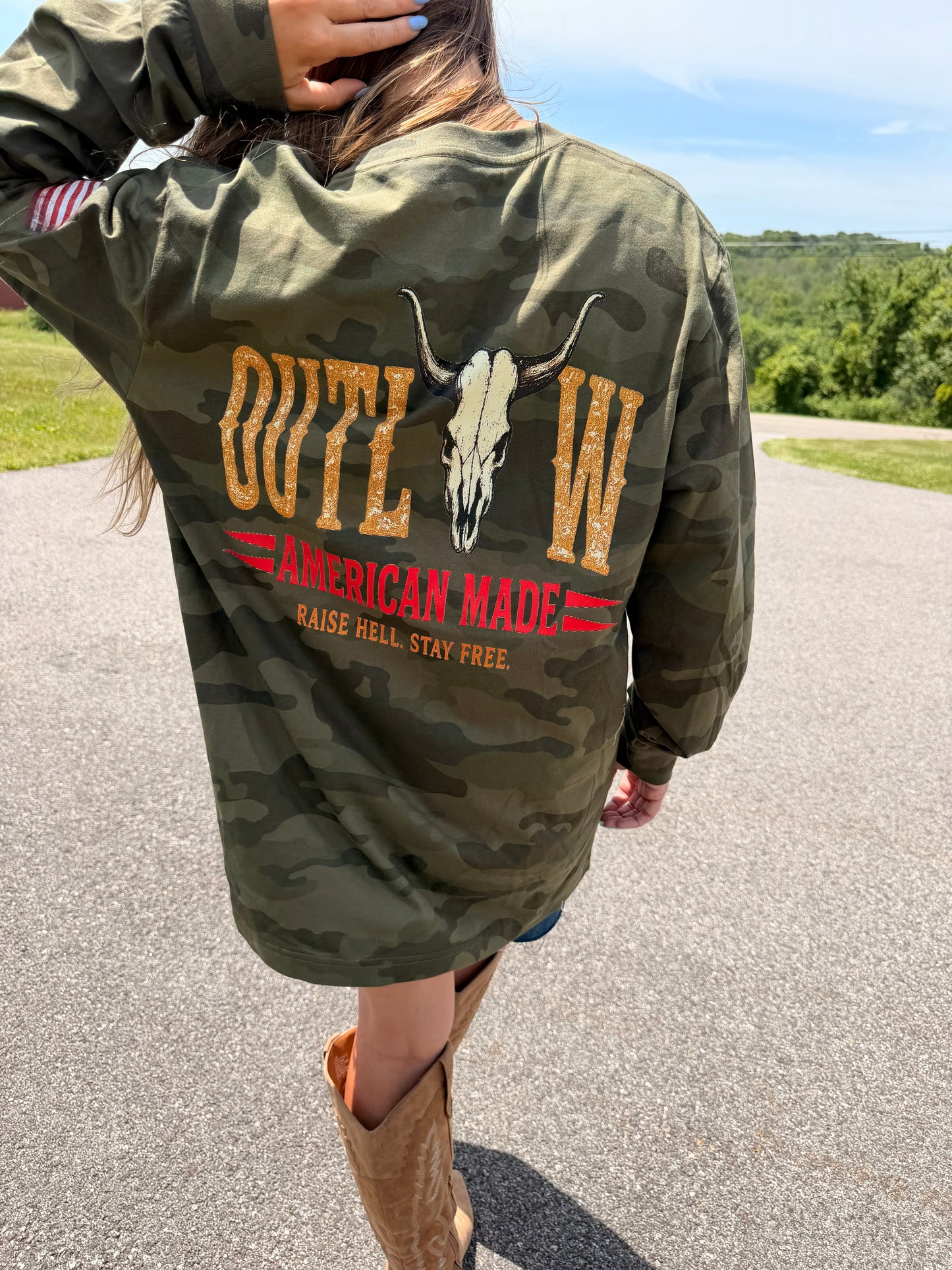 American Made Outlaw Long Sleeve