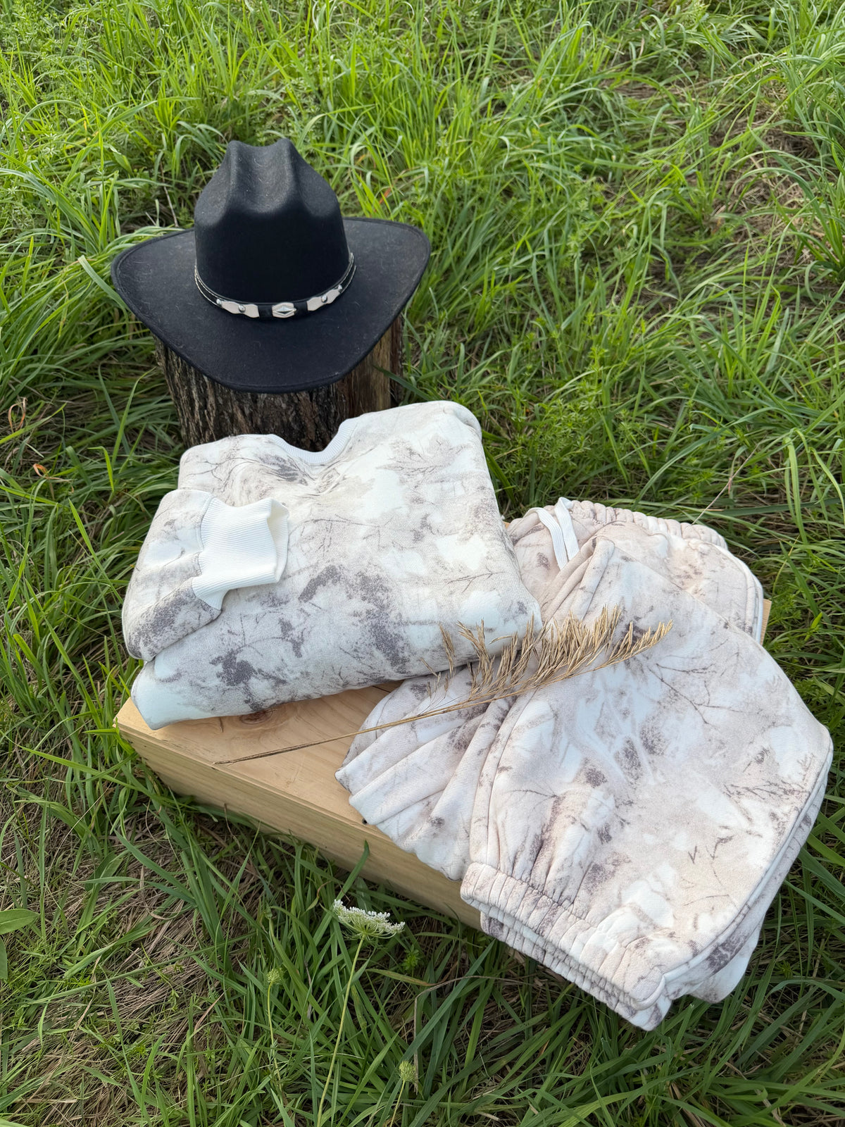 White Oak Camo Crewneck