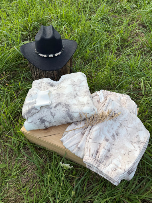 White Oak Camo Crewneck