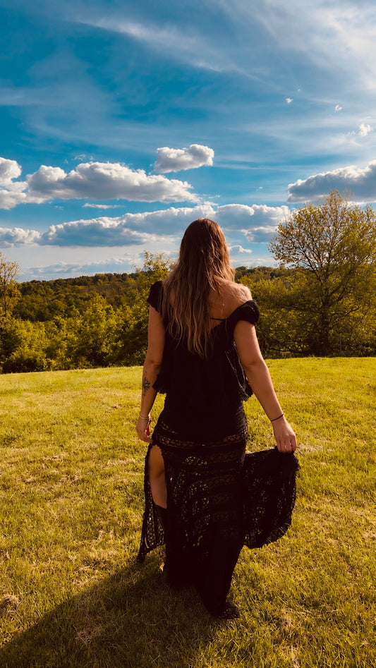 Wildflower Boho Lace Top