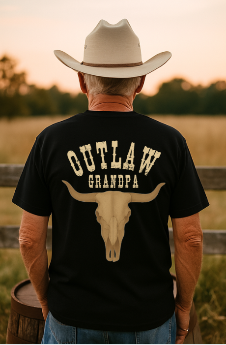 Outlaw Grandpa Tee