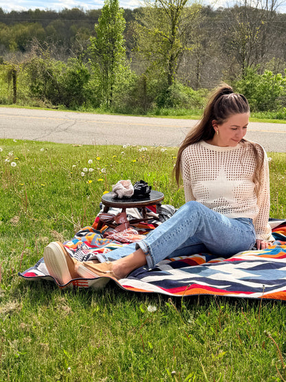 Crochet Star Open Knit