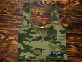 Outlaw Camo Ribbed Crop Tank