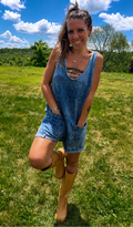 Blue Ridge Denim Romper