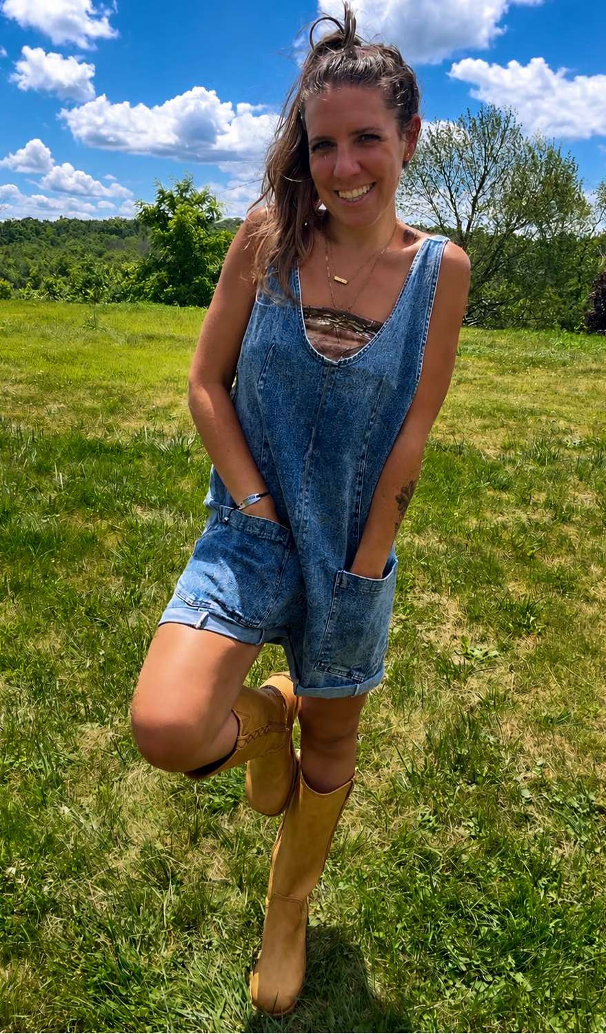 Blue Ridge Denim Romper