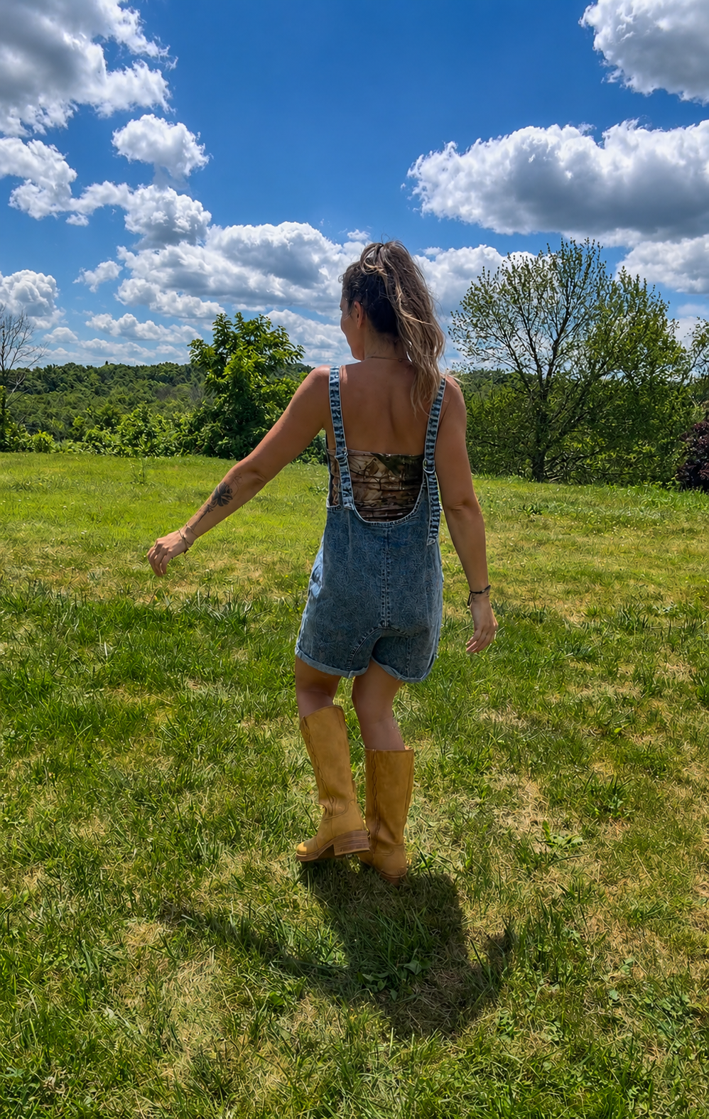 Blue Ridge Denim Romper