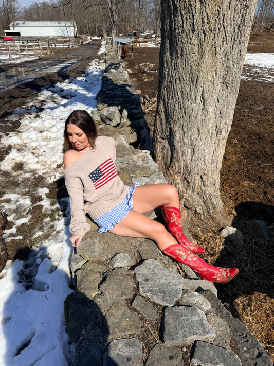 All American Honey Sweater