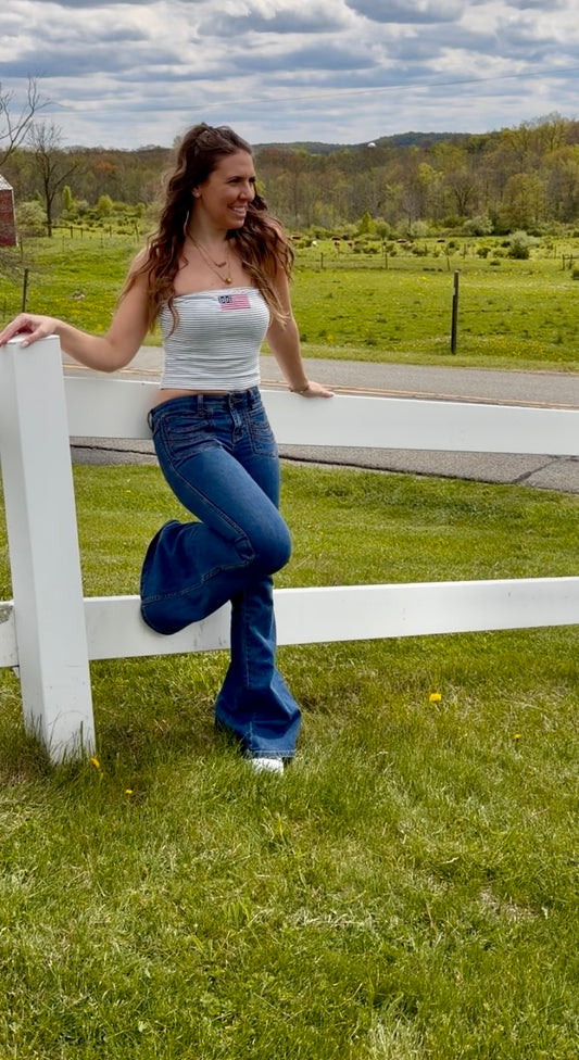 Stars and Stripes Tube Top