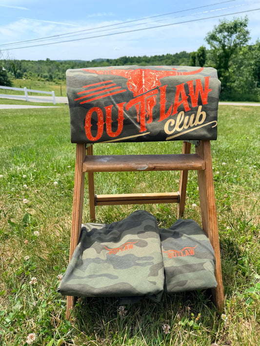 Outlaw Club Camo Tee
