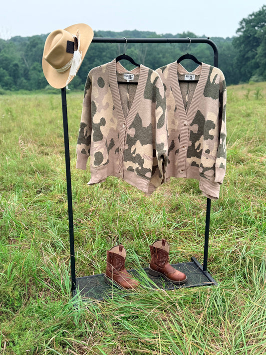 High Country Camo Cardigan