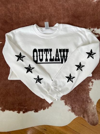 Outlaw Star Sleeve Puffer Crewneck