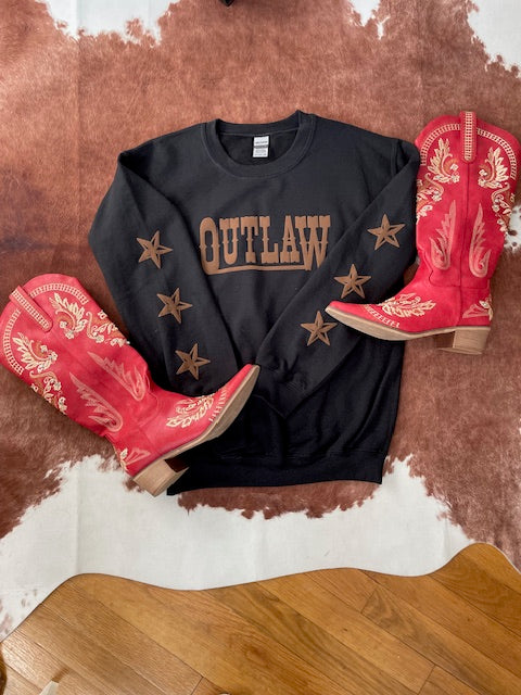 Outlaw Star Sleeve Puffer Crewneck