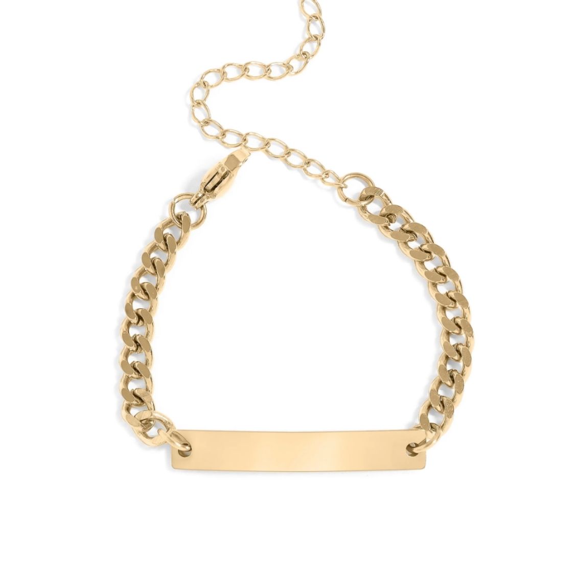 Mini Kids/Baby Curved Bar Bracelet