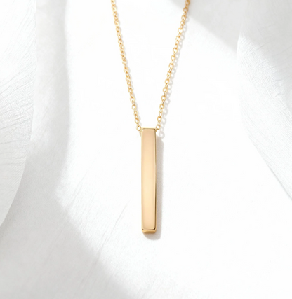 Vertical Bar Necklace